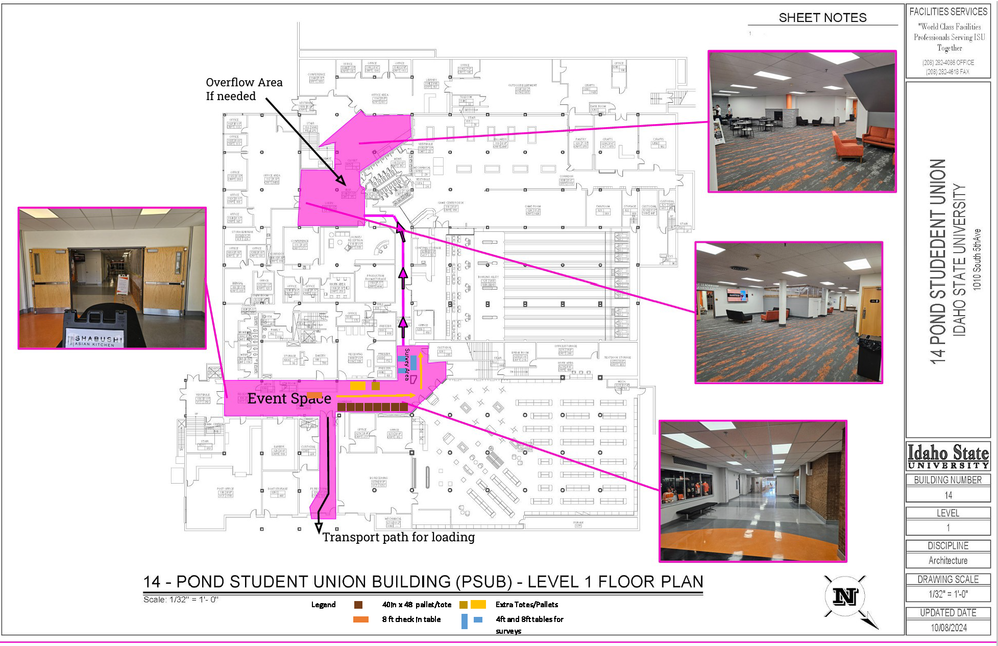 Recycling Event Floorplan