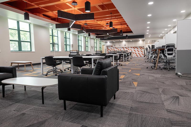 updated pharmacy student lounge