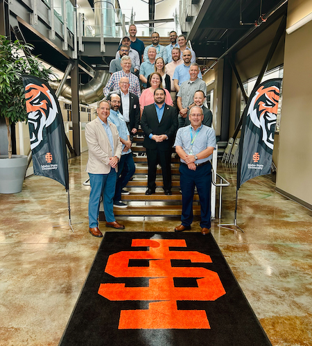 A group picture of people at the INL