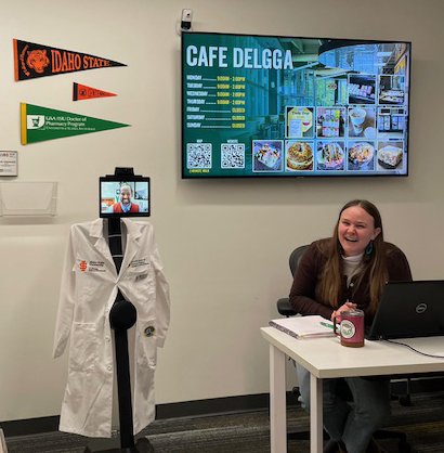 Dean Machine with Student