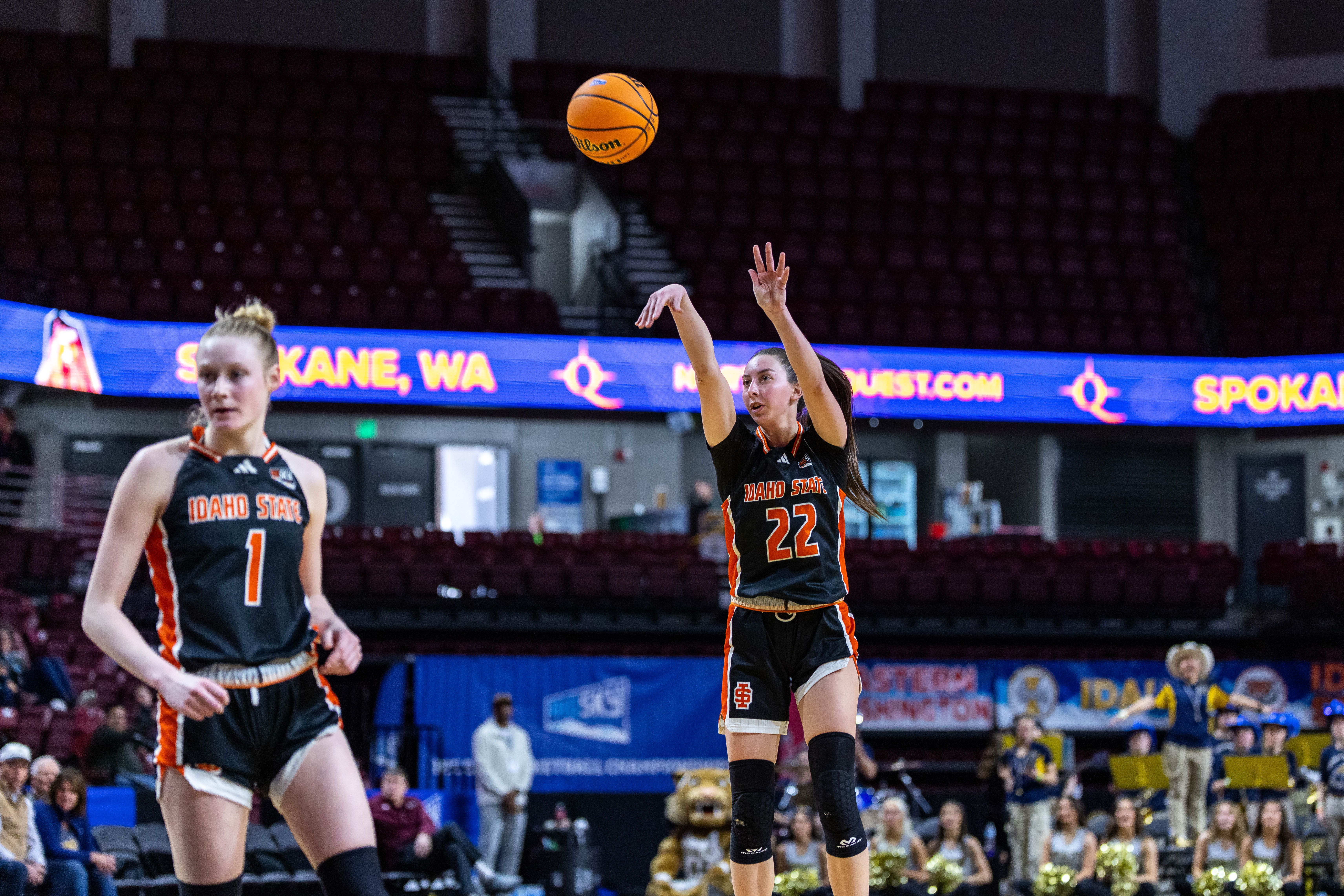 Sophia Covello playing basketball