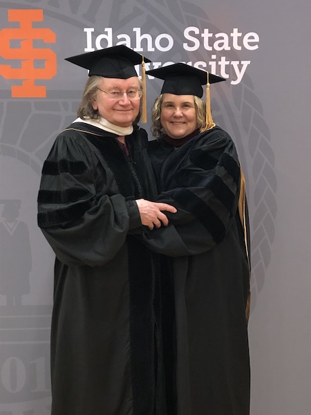 Professors Hal Helliwig and Ann Hackert