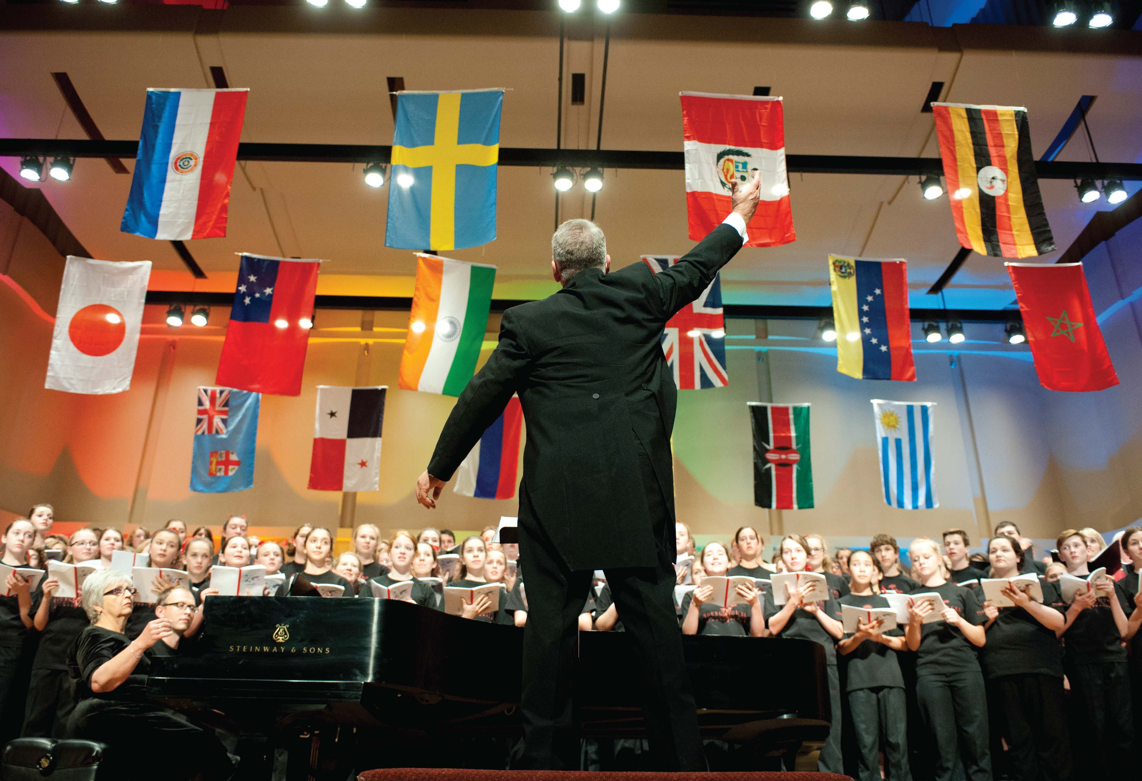 Conductor at the Idaho International Choral Festival
