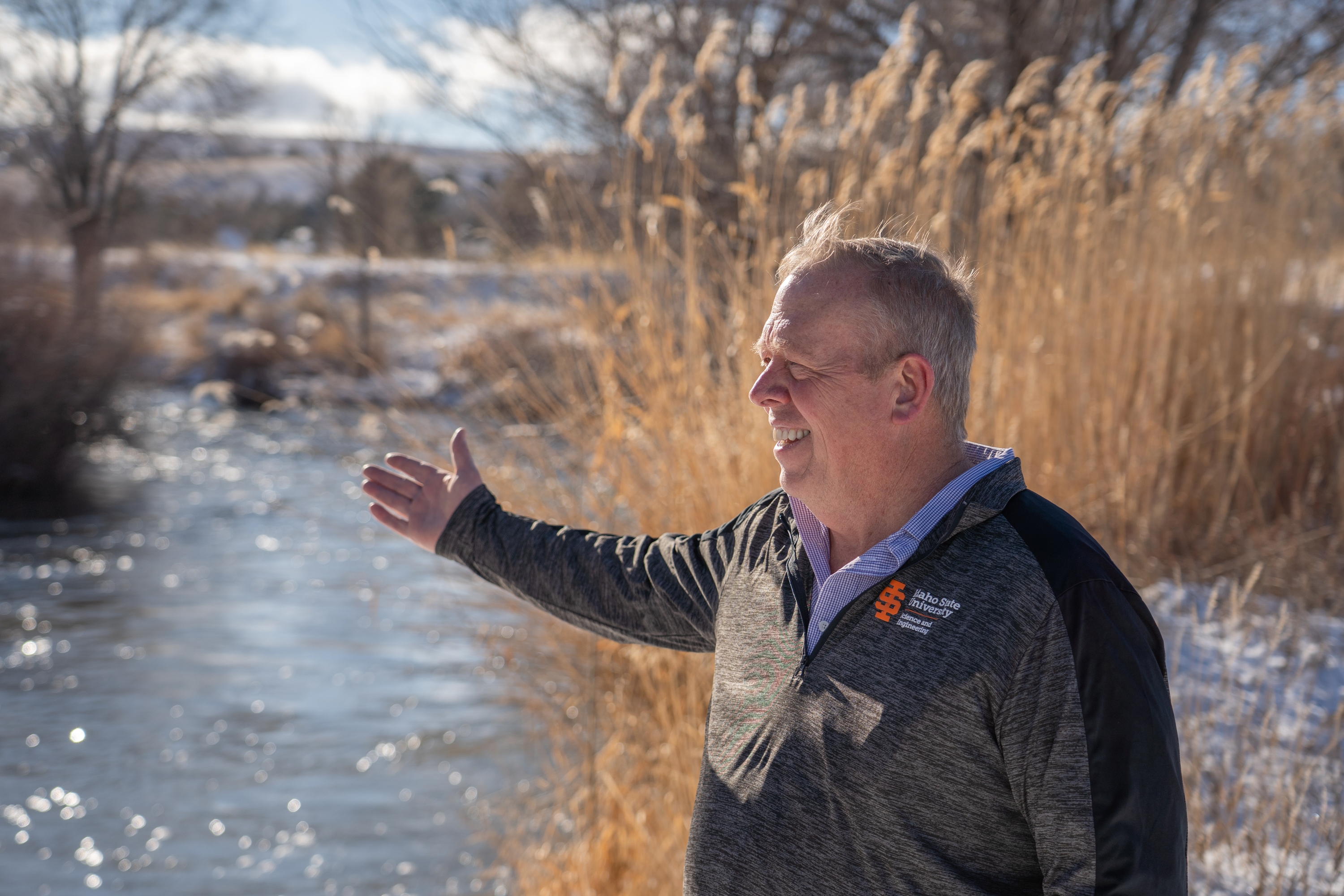 Bruce Savage, professor and chair of the Department of Civil and Environmental Engineering at Idaho State University, explains the potential uses for subsurface dams.