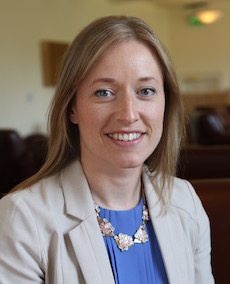 Áine Ni Shuilleabhain, Irish Fulbright scholar. 