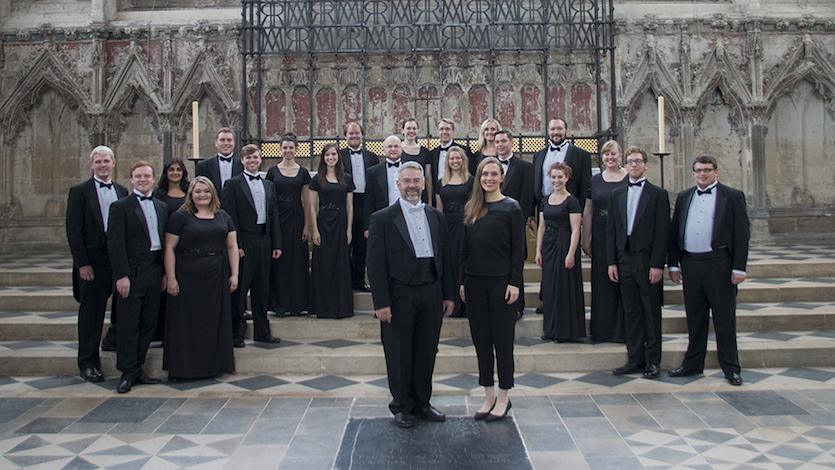 A photo of the ISU Concert Choir. 