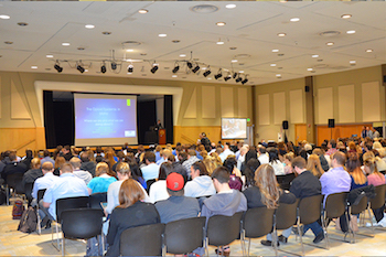 Research Day audience