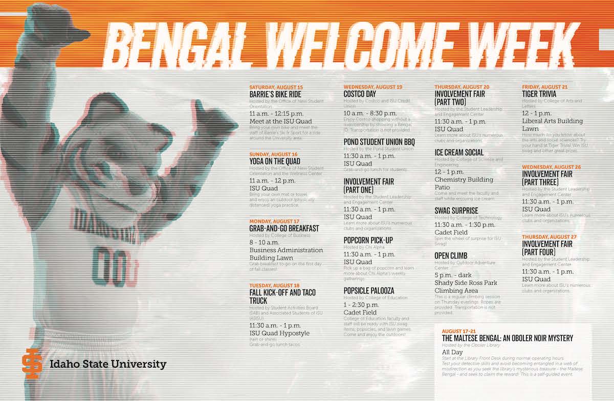 Week of Welcome poster
