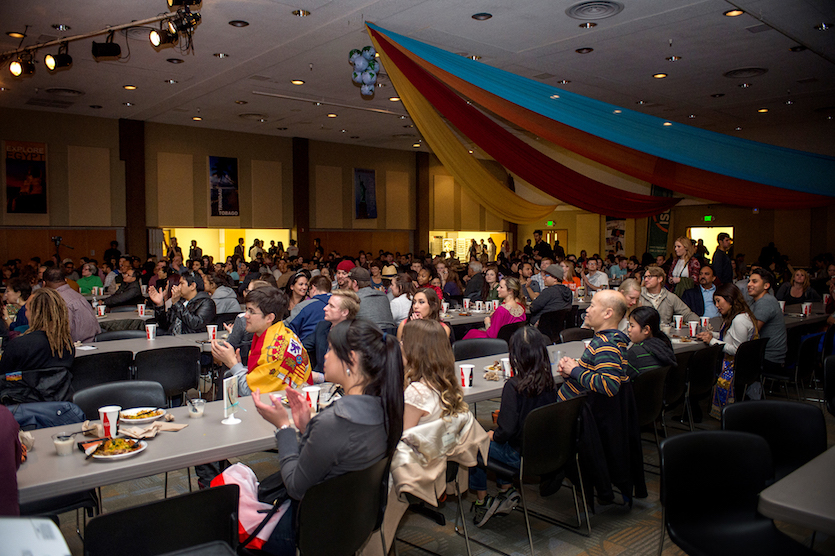 Photo of audience at 2016 International Night