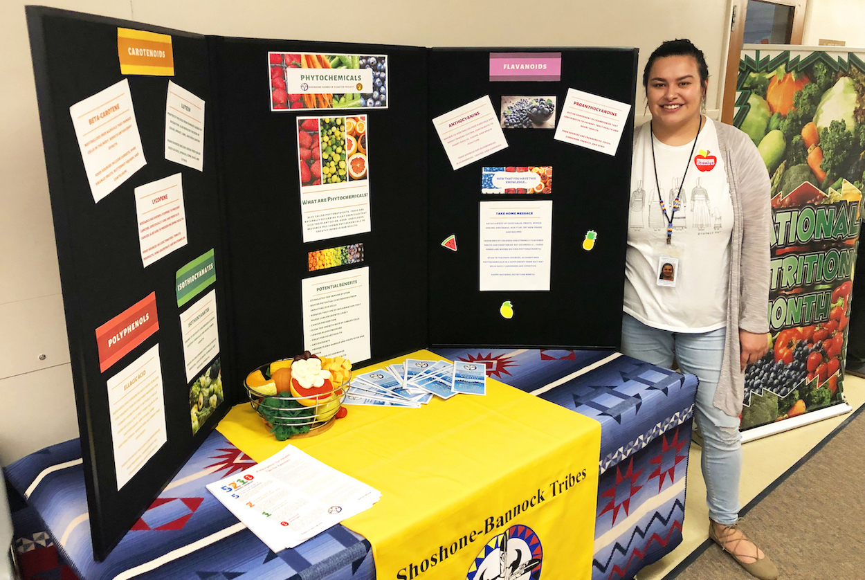 Nutrition Fair display