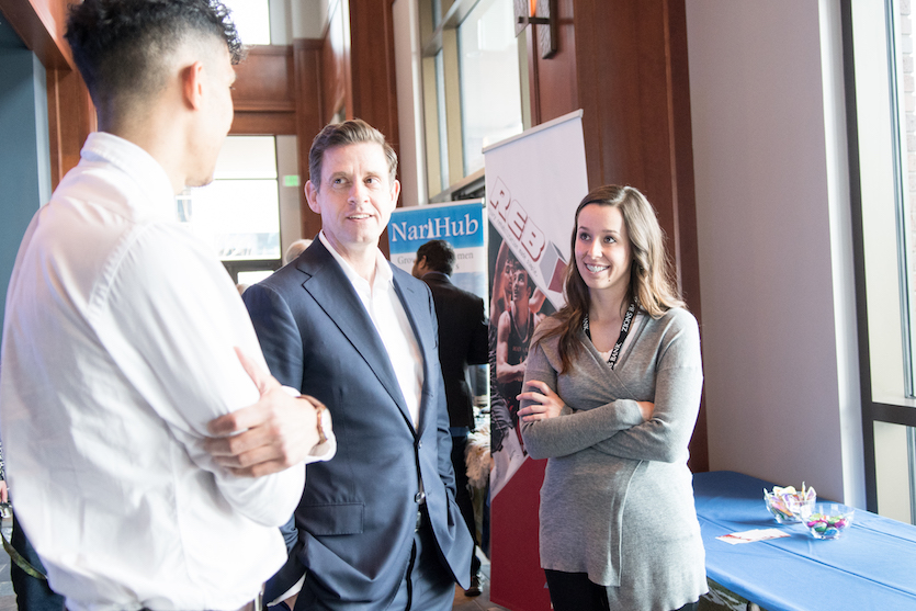 Photo of student at 2017 Idaho Entrepreneurship Challenge