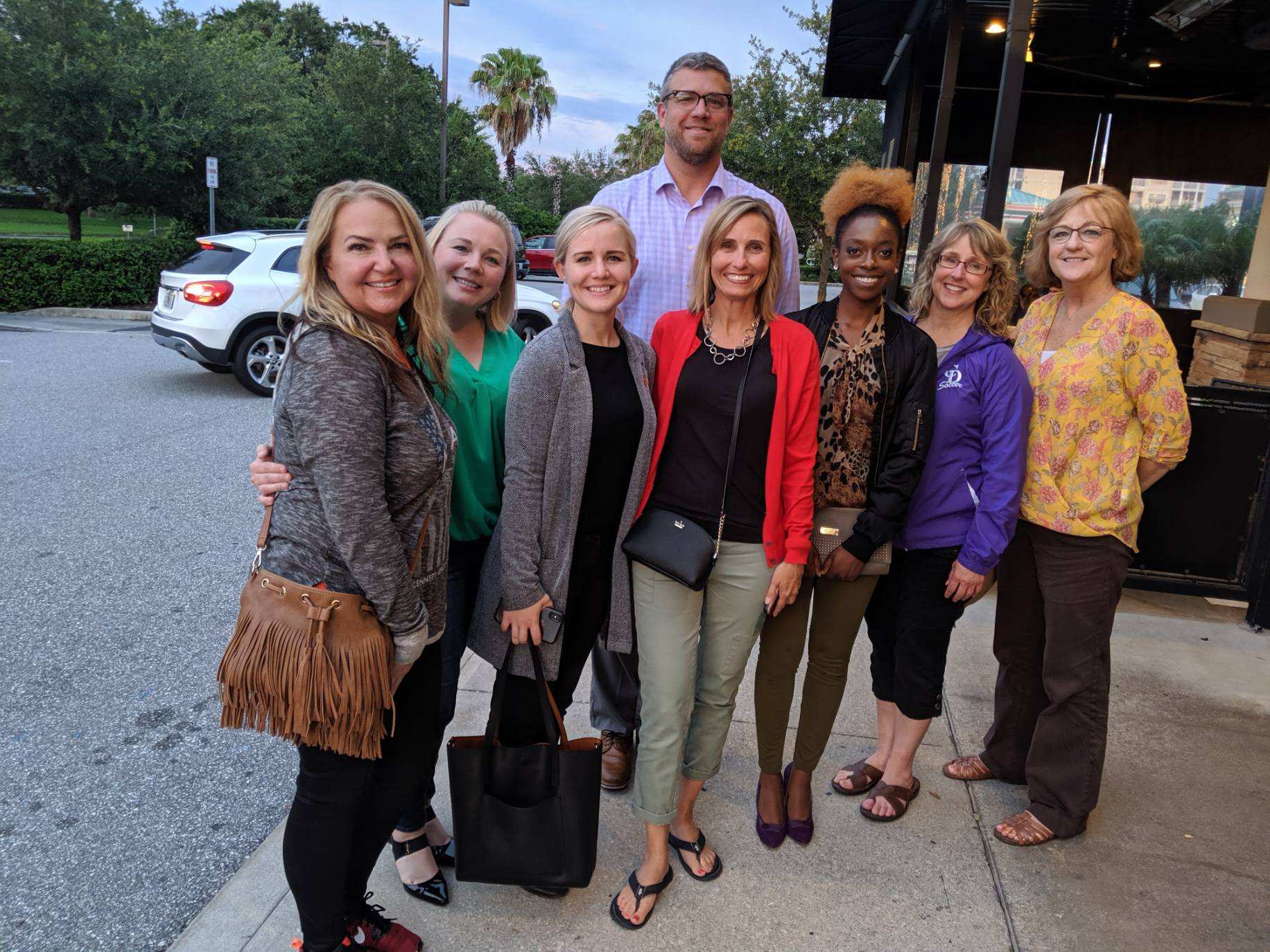 A group of people who attended the conference