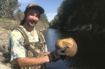 Student with bowling ball pulled out of Portneuf River