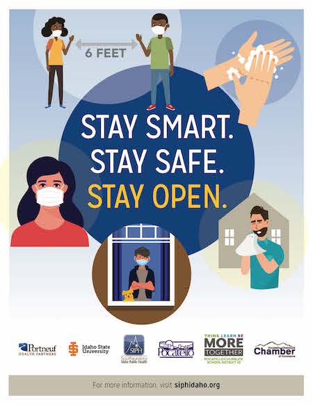 Stay safe poster