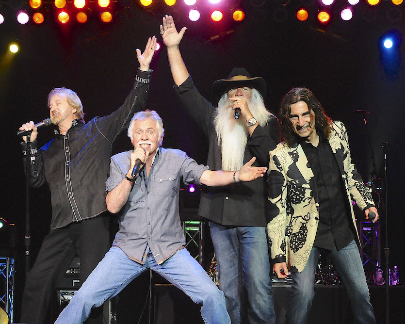 Photo fo Oak Ridge Boys on stage