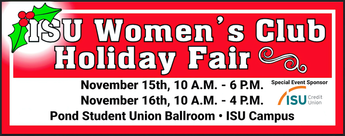 Holiday Fair event poster