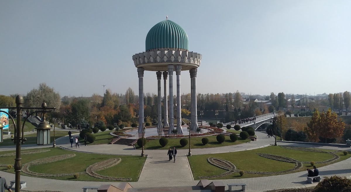 A monument in Uzbekistan
