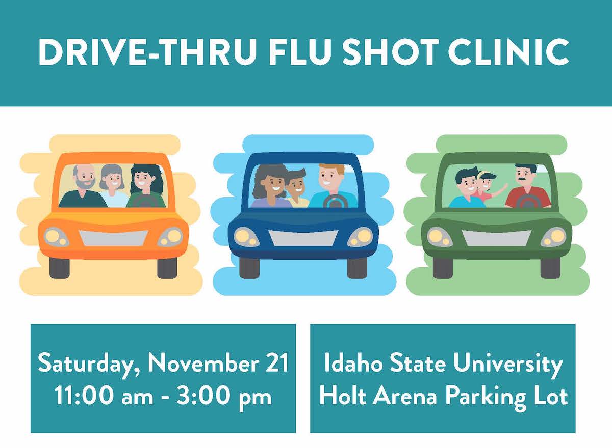 No Cost To Anyone Idaho Immunization Coalition And Get Immunized Idaho To Host Drive Thru Flu Shot Clinic Idaho State University