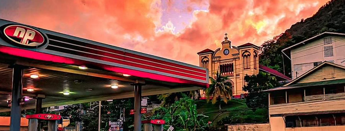 Sunset in Trinidad and Tobago