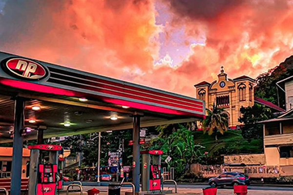 Sunset in Trinidad and Tobago