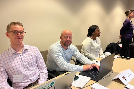 IAC members helping to make sure the 2025 Frank Church Symposium runs smoothly