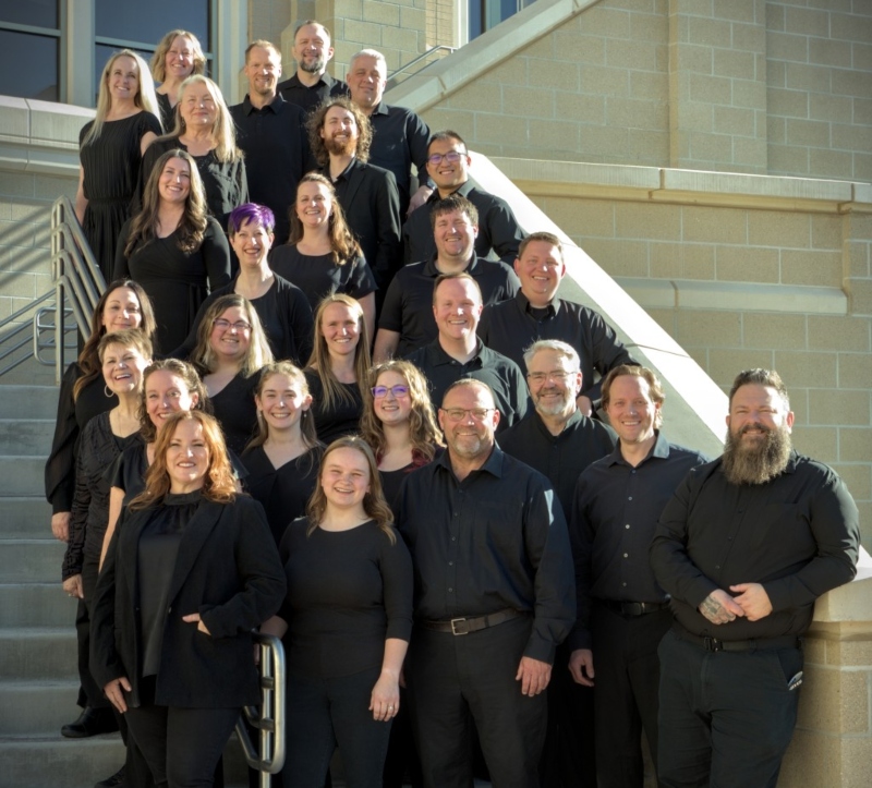 The inaugural Alumni Chamber Choir