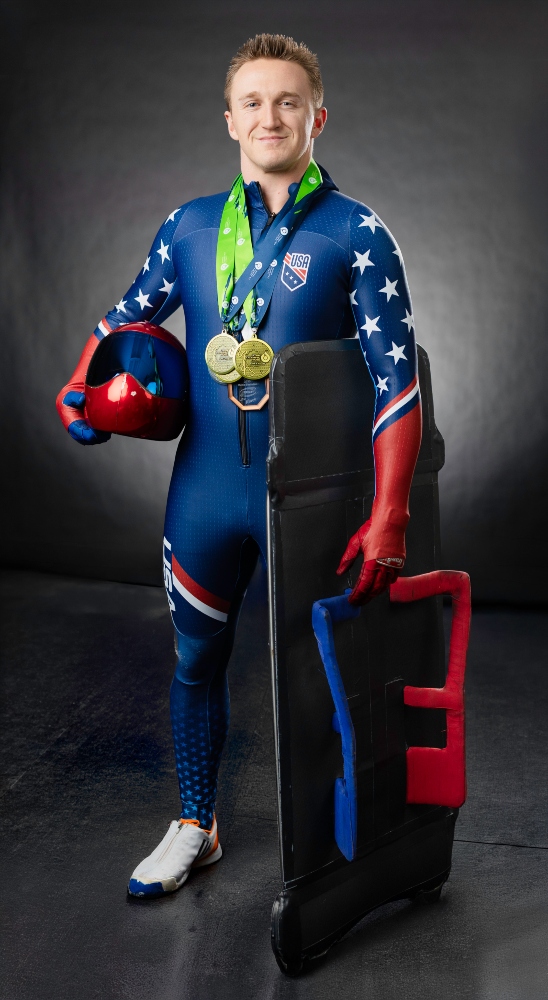 Andy Whittier in team USA uniform