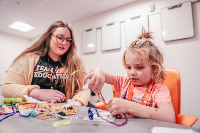Students in ISU’s education programs provide hands-on interaction with elementary-aged students in schools across Southeastern Idaho