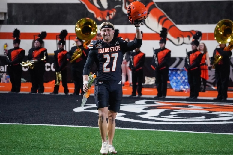 Nick Phelps at the November 2024 home game against UC Davis