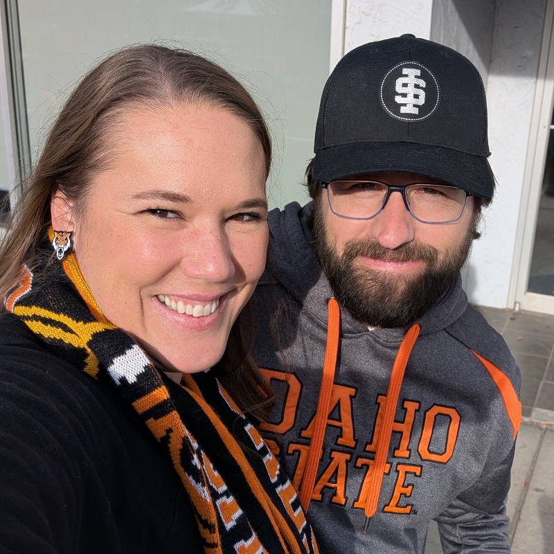 Shawnee Burt and her husband