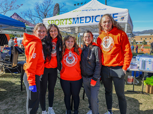Sports medicine students volunteer by assisting athletes with health support and event safety during the Bengal Triathlon