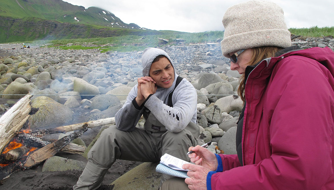 An interview with an Aleut