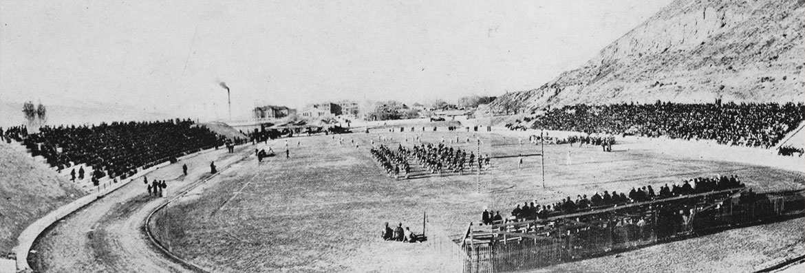 Opening day at Davis field