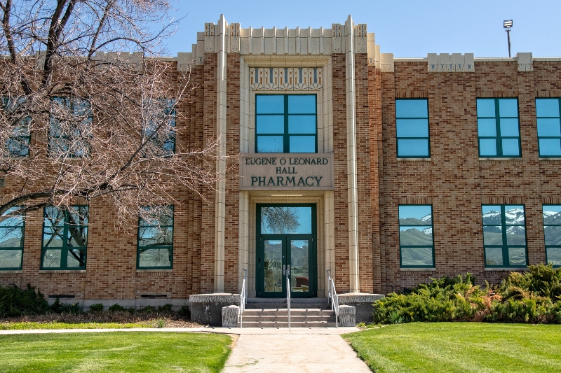 Leonard Hall pharmacy building