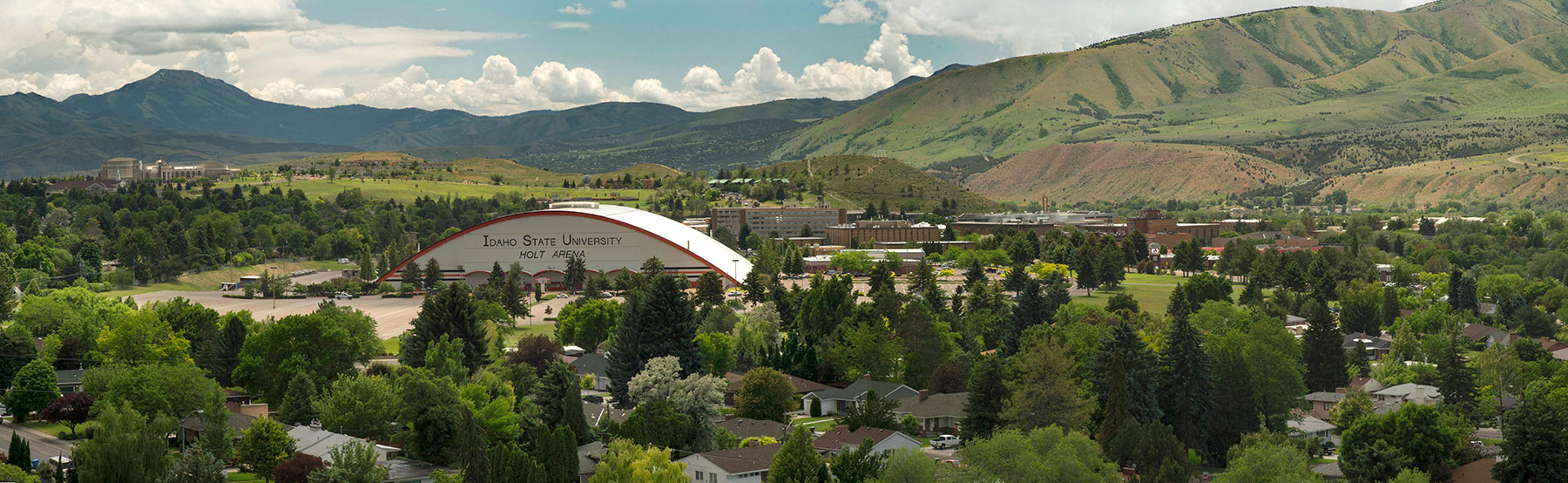 Aeiral view of upper campus