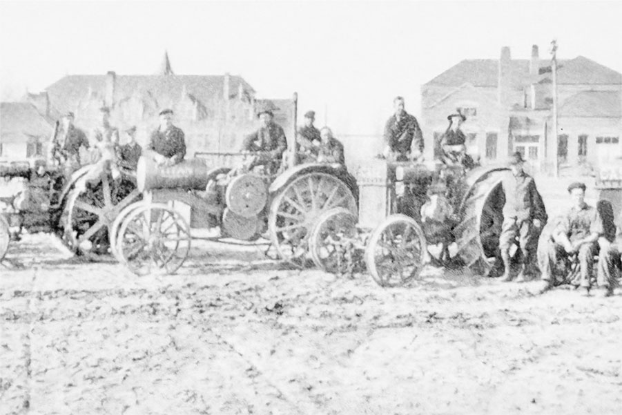 After Turner donated the 160-acre farm and barn to the school in 1909, agricultural education was launched, allowing students to receive basic tractor training.
