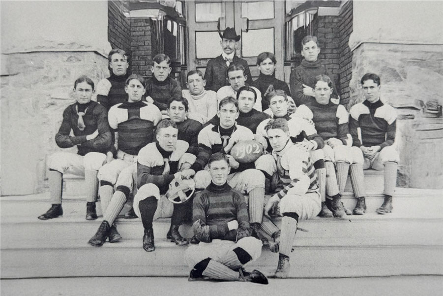 First football team 1902, The Bantams.