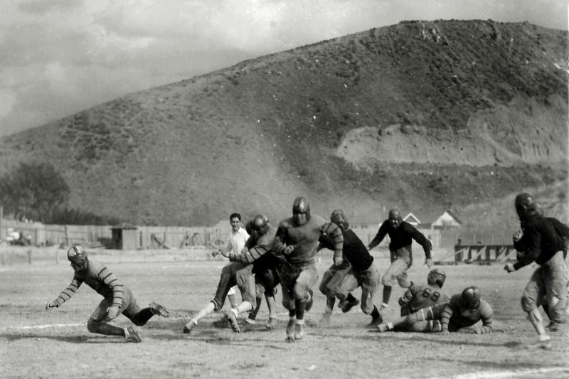 Football game, 1926