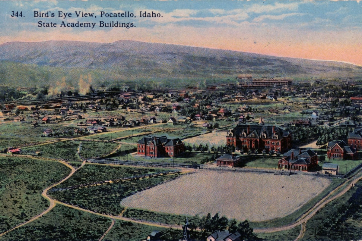 The Quad in 1918