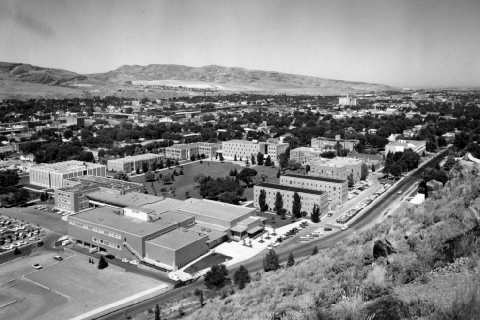 The quad in 1960