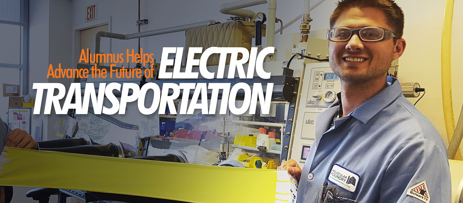 Alumnus helps advance the future of electric transportation