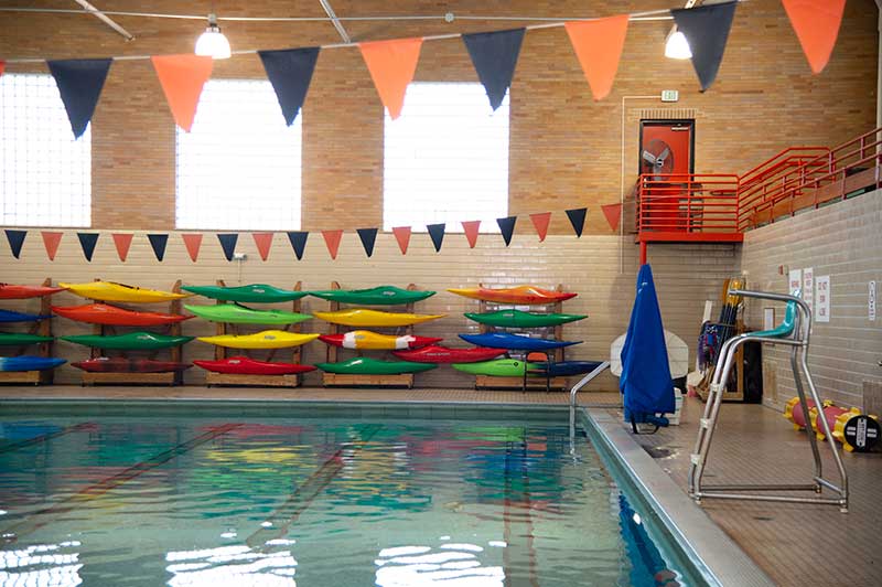 The pool at reed gym