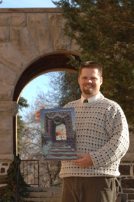 Goodworth poses by the Swanson Arch.