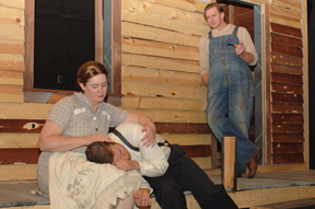 From left, Teresa Norvick as Josie Hogan, and Nick Smith as Jim TyroneEric Warth as Phil Hogan. 