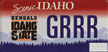 The new ISU license plate.