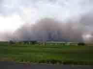 Southern Idaho dust storm