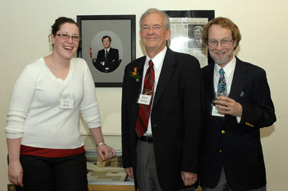 Tara Rowe, Rep. Richard Stallings and Leonard Hitchcock