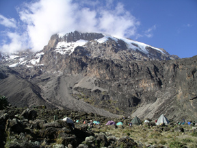 Kilimanjaro camp site