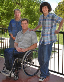 From left, Olson-Elle, Tom McCurdy and Sage McCurdy