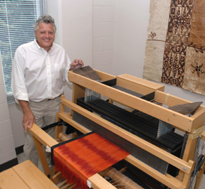 Kovacs with jacquard loom